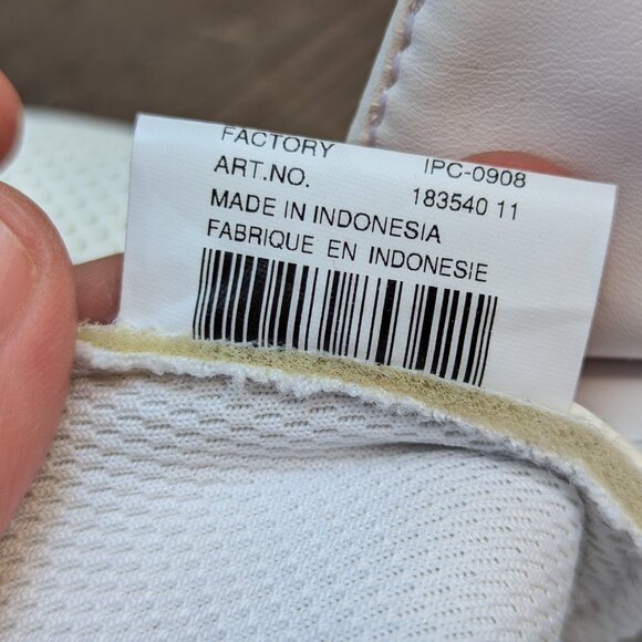 White PUMA Jiyu Slip on Velcro Sneakers shoes Mens US12 EU46 30CM - Picture 15 of 16